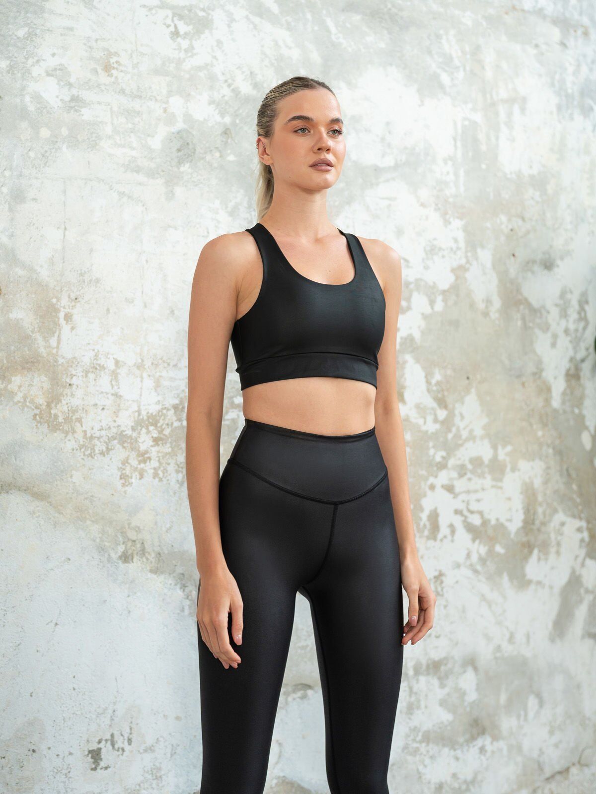 Kožne helanke – Icon Black