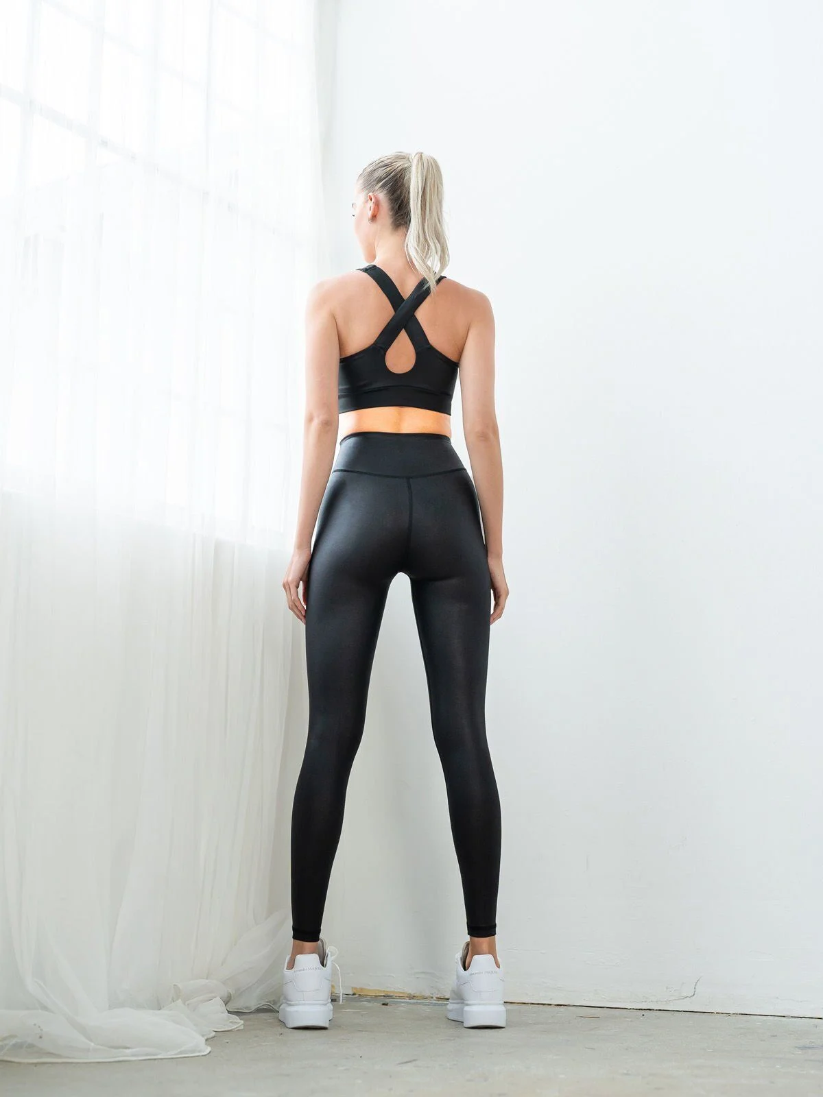 Kožne helanke – Icon Black