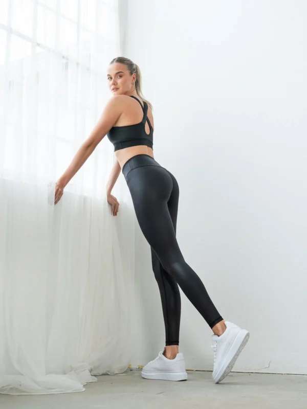 Kožne helanke – Icon Black